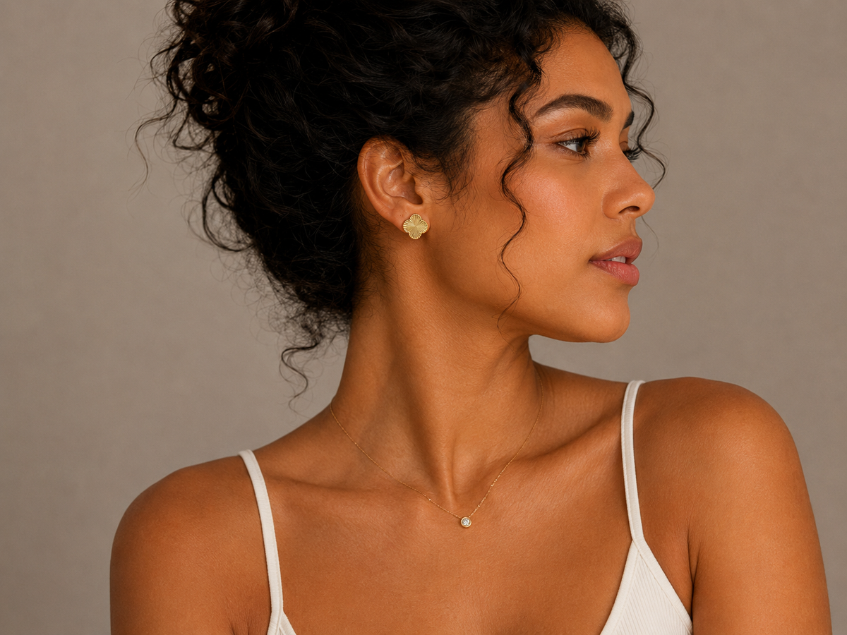 elegant pin earrings