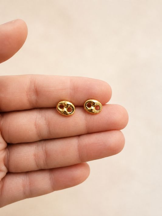 tiny pin earrings